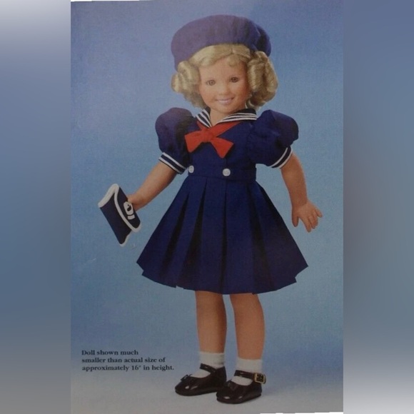 Vintage Danbury Mint Collectible Shirley Temple Doll